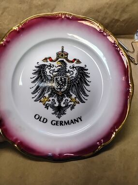 Vintage Imperial Eagle (Reichsadler) "Old Germany " Wall Plate